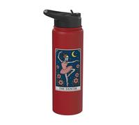 The Dancer Tarot Card Stainless Steel Insulated Water Bottle
