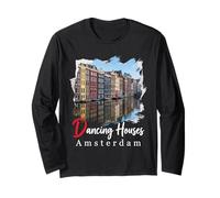The Dancing Houses Amsterdam Long Sleeve T-Shirt