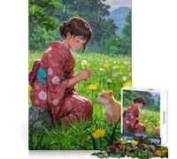 The Dandelions Jigsaw Puzzles 1000 Piece for Teenagers Improve Memory Relaxing Fun Sharp Edge Unique Gift (38x26cm)