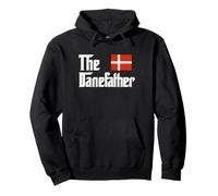The Dane Father Flag of Denmark Pullover Hoodie