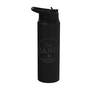 The Danes Viking Drakkar Symbol Stainless Steel Insulated Water Bottle
