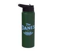 The Danes Viking Symbol Stainless Steel Insulated Water Bottle