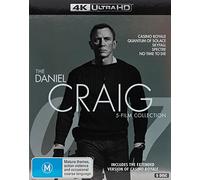 The Daniel Craig 5-Film Collection (Casino Royale (Extended Version) / Quantum of Solace / Skyfall / Spectre / No Time to Die) ( [Region B] [Blu-ray]