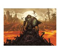 The Dark Ages Limited Edition A3 Art Print DOOM Multi A3