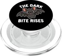 The Dark Bite Rises Cute Kawaii Bat Pun Halloween Matching PopSockets PopGrip for MagSafe