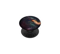 The dark fire breathing dragon PopSockets Adhesive PopGrip