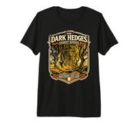The Dark Hedges Northern Ireland Irish Tourist Souvenir Premium T-Shirt