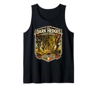 The Dark Hedges Northern Ireland Irish Tourist Souvenir Tank Top