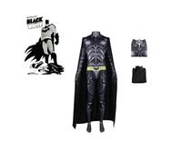 The Dark Knight Batman Bruce Wayne Bodysuit With Cape Cosplay Halloween Outfit