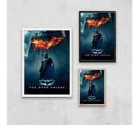 The Dark Knight Giclee Art Print - A3 - White Frame