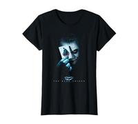 The Dark Knight Joker Batman Card T-Shirt, Women, Black, X-Small