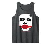 The Dark Knight Joker Face Minimalist Iconic Image Tank Top