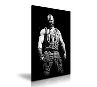 The Dark Knight Rises Bane Movie Canvas Wall Art Picture Print - Gift For Joker Batman Movie Fans Modern Home Office Hotel Decoration (XL: 61cm X 91cm)