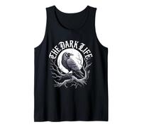 The Dark Life Gothic Raven Retro Design Tank Top