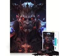The Dark Lord Jigsaw Puzzles 1000 Pieces for Adults Memory Boost Warm Time Image Assembly Fine Art Piece (38x52cm)