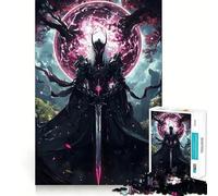 The Dark Samurai Lord 1000 Piece Jigsaw Puzzles for Adults Jigsaw Memory Lift Slow Enjoy Image Assembly Creative Gift (38x52cm)