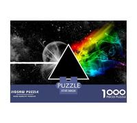 The Dark Side of The Moon Jigsaw Puzzle Waterproof 1000 Piece for Adults Impossible Challenging Games