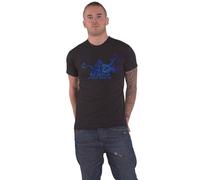 The Dark Side Of The Moon Swirl T-Shirt Pink Floyd Black M