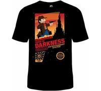 The Dark Tower NES Cover T-Shirt Unisex Cotton Adult Stephen King Halloween New Tee Shirt Mens New T Shirts Printing Black L