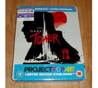 The Dark Tower Steelbook Blu-Ray + BD Extras New Sealed A-B-C