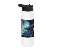 The Dark Witch of the Night Stainless Steel Insulated Water Bottle