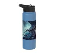 The Dark Witch of the Night Stainless Steel Insulated Water Bottle