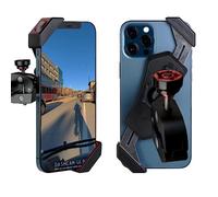 The dashcam.Bike Phone Mount: The Best Bicycle Phone Holder That Reduces Shake Without Blocking Your Camera [Extended-Range for Wide, Tapered, or Road Handlebars]