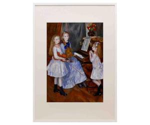 The daughters of Catulle Mendes A3 A4 Framed Print Picture