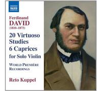 The David - 20 Virtuoso Studies [New CD]