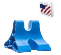 The Davinci Tool Soft Self Massage Wedge by Body Back Company - Neck, Shoulder & Leg Massage for Headache & Migraine Pain Relief, Occipital Release, Trigger Point Therapy & Myofascial Release Device