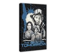 The Day After Tomorrow (2004) Movie Poster Canvas Poster Wall Art Decor Print Picture Paintings for Living Room Bedroom Decoration Frame-style 20x30inch(50x75cm)