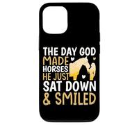 The Day God Made Horses He Just Sat Down & Smiled Case for iPhone 12/12 Pro