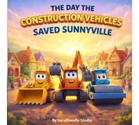 The Day the Construction Vehicles Saved the Town: A Fun Story About Teamwork, Helping Others, and Big Machines