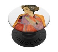 The Daydreamer (Gerti Schiele) by Egon Schiele (1911) PopSockets Adhesive PopGrip