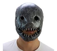 The Daylight Butcher Cosplay Mask Resin Game Party Halloween Costume Mask Props for Adult (Silver)