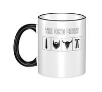 The Dead Folk Band South Music Ceramic Coffee Mugs Drinking Mugs for Water and Milk Ceramic Coffee Cups with Handles