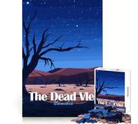 The Dead Vlei, Namibia at Night Jigsaw Puzzles for Adults 1000 Analytical Skill Light Recreation Tight Join (50x75cm)