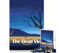 The Dead Vlei Namibia Landscape 1000 Piece Jigsaw Puzzles for Teenagers Jigsaw Logical Skill Casual Enjoyment Precise Join Thoughtful Gift (38x52cm)