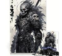 The Deadly Warrior Puzzles for Adults 1000 Pieces Brain Challenge Toy Calm Mind Clear Cut Art Collection Piece (38x26cm)