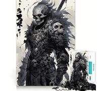 The Deadly Warrior Puzzles for Adults 1000 Pieces Brain Challenge Toy Calm Mind Clear Cut Art Collection Piece (38x26cm)