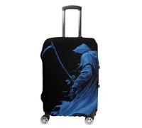 The Death in Blue Robes Luggage Case Cover Protective Suitcase Covers Anti Scratch Baggage Washable Fits 19-32 Inch L