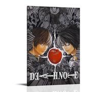 The Death Note Modern Ultra Clear Wall Decor Prints Decorative Posters Exquisite Art Decoration Suitable for Office Living Room And RoomFrame-style24x36inch(60x90cm)