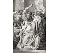 The death of Julius Caesar. Gaius Julius Caesar Roman politican general historian 100 BC - 44 BC. After a 19th century print. Poster Print by Ken Welsh (11 x 18)