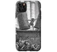 The Death of Samson Gustave Dore Print Broken Pillars Case for iPhone 11 Pro Max