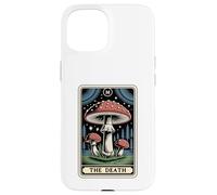 The Death Tarot Card Amanita Muscaria Fly Agaric Mushroom Case for iPhone 15