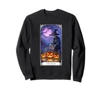 The Death Tarot Card Halloween Skeleton Sweatshirt