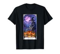 The Death Tarot Card Halloween Skeleton T-Shirt