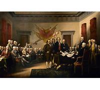 The Declaration Of Independence John Trumbull Signing Of The Declaration Of Independence ations Historical Poster Patriotic Poster Wall Art Cool Wall Decor Art Print Poster 46x30