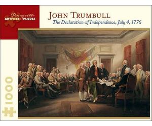 The Declaration of Independence July 4 1776 1000-Piece Jigsaw Puzz (Merchandise)