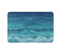 The Deep Blue Sea Bath Mats Dust Grabbing Doormat Washable Door Mat For Kitchen Indoor Dogs 40 X 60Cm
